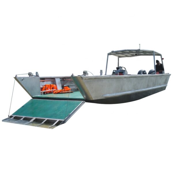 Small shipping boat